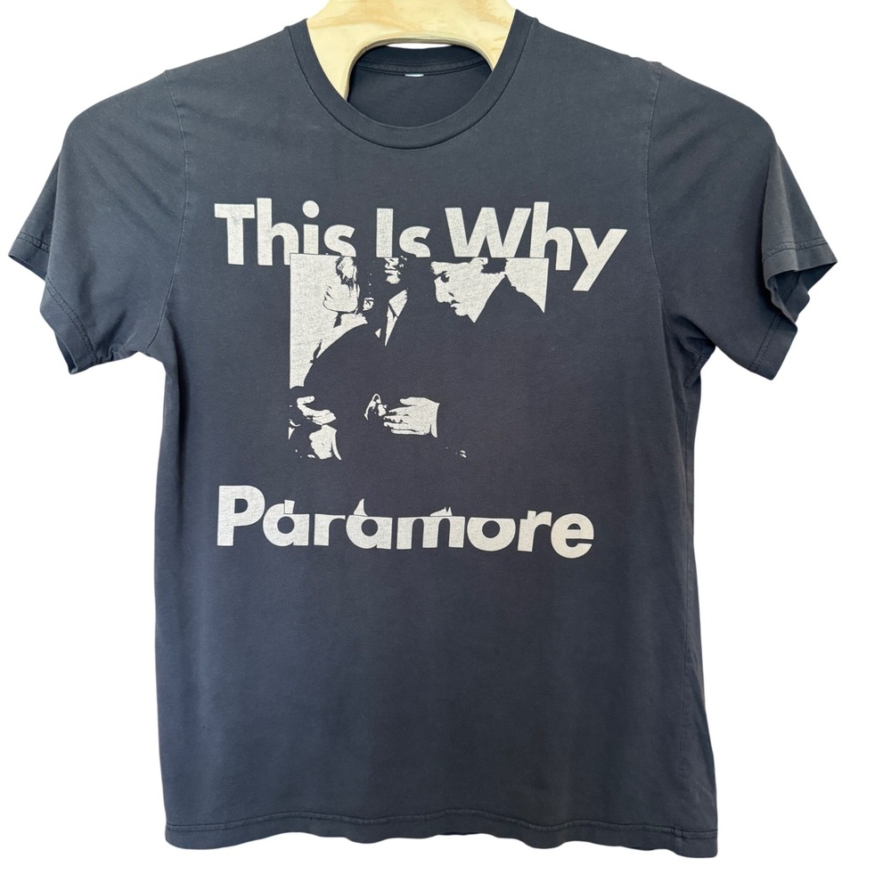 Paramore This Is Why Tour T-Shirt Large Black 2022 North America Hayley Williams